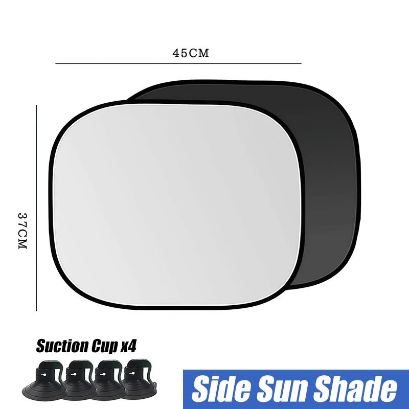 Pare-soleil réfléchissant UV pour voiture, pare-brise arrière, Protection solaire, Isolation thermique, rideaux de confidentialité pour voiture, rangement pliable - FATAONPare-soleil réfléchissant UV pour voiture, pare-brise arrière, Protection solaire, Isolation thermique, rideaux de confidentialité pour voiture, rangement pliableAccessoire AutoFATAON