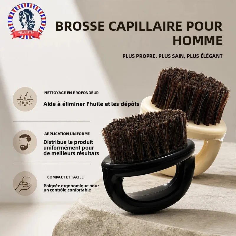 Peigne coiffant pour barbe pour hommes, brosse pour barbe et cheveux, rigidité moyenne/cadeau pour homme/pour estomper les outils de coiffure professionnels 1 pièce - FATAONPeigne coiffant pour barbe pour hommes, brosse pour barbe et cheveux, rigidité moyenne/cadeau pour homme/pour estomper les outils de coiffure professionnels 1 pièceBeauté HommeFATAON