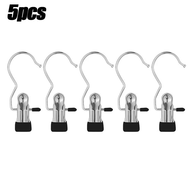 Pinces à linge en acier inoxydable, 5 à 30 pièces, pinces à linge, crochet Portable, pince à vêtements suspendue, organisateur de vêtements de garde-robe - FATAONPinces à linge en acier inoxydable, 5 à 30 pièces, pinces à linge, crochet Portable, pince à vêtements suspendue, organisateur de vêtements de garde-robeSolutions MaisonFATAON