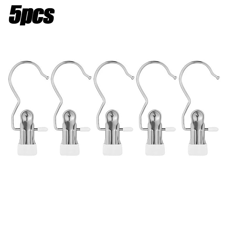 Pinces à linge en acier inoxydable, 5 à 30 pièces, pinces à linge, crochet Portable, pince à vêtements suspendue, organisateur de vêtements de garde-robe - FATAONPinces à linge en acier inoxydable, 5 à 30 pièces, pinces à linge, crochet Portable, pince à vêtements suspendue, organisateur de vêtements de garde-robeSolutions MaisonFATAON