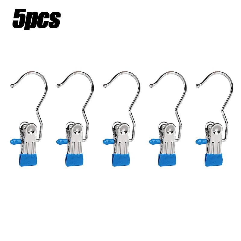 Pinces à linge en acier inoxydable, 5 à 30 pièces, pinces à linge, crochet Portable, pince à vêtements suspendue, organisateur de vêtements de garde-robe - FATAONPinces à linge en acier inoxydable, 5 à 30 pièces, pinces à linge, crochet Portable, pince à vêtements suspendue, organisateur de vêtements de garde-robeSolutions MaisonFATAON