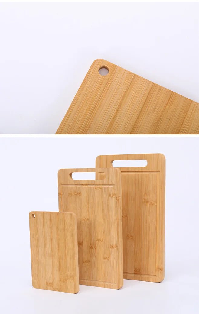 Planche à découper en bambou double face – Planche à découper de cuisine anti-moisissure en bambou naturel Moso avec support vertical - FATAONPlanche à découper en bambou double face – Planche à découper de cuisine anti-moisissure en bambou naturel Moso avec support verticalSolutions MaisonFATAON