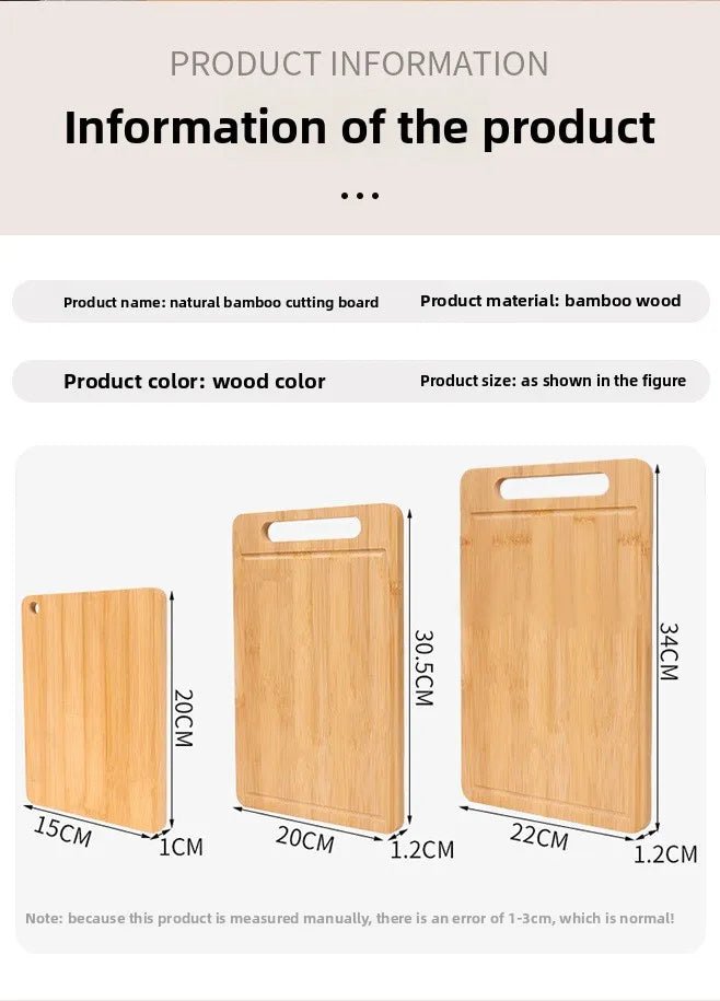 Planche à découper en bambou double face – Planche à découper de cuisine anti-moisissure en bambou naturel Moso avec support vertical - FATAONPlanche à découper en bambou double face – Planche à découper de cuisine anti-moisissure en bambou naturel Moso avec support verticalSolutions MaisonFATAON