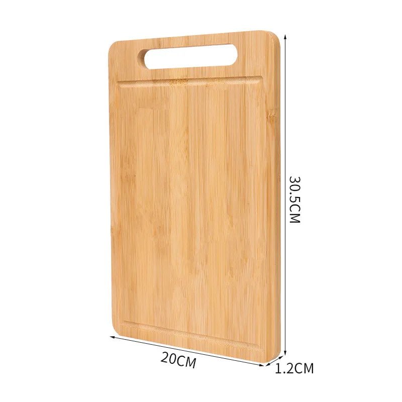 Planche à découper en bambou double face – Planche à découper de cuisine anti-moisissure en bambou naturel Moso avec support vertical - FATAONPlanche à découper en bambou double face – Planche à découper de cuisine anti-moisissure en bambou naturel Moso avec support verticalSolutions MaisonFATAON