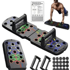 Planche de poussée multifonctionnelle Portable, dispositif d'entraînement physique et musculaire, ensemble d'entraînement à domicile, barre de poussée pliable, résistance - FATAONPlanche de poussée multifonctionnelle Portable, dispositif d'entraînement physique et musculaire, ensemble d'entraînement à domicile, barre de poussée pliable, résistanceFitness & SportFATAON