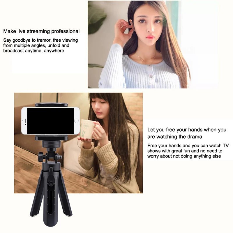 Pocket - Sized Extendable Phone Tripod Mount Selfie Stick for Live Streaming - Fix & GoPocket - Sized Extendable Phone Tripod Mount Selfie Stick for Live StreamingVidéo & PhotoFix & Go