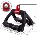 Poignée ergonomique en forme de V, accessoire d'équipement de Fitness extractible pour rames assis, barre en T d'entraînement de force pour biceps - FATAONPoignée ergonomique en forme de V, accessoire d'équipement de Fitness extractible pour rames assis, barre en T d'entraînement de force pour bicepsFitness & SportFATAON