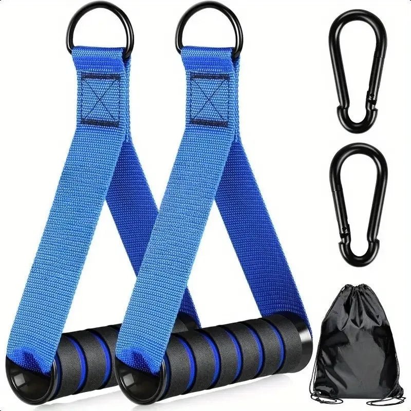 Poignées de gymnastique en métal avec anneau en D, poignée d'entraînement robuste avec crochet, équipement de Fitness pour bandes d'exercice - FATAONPoignées de gymnastique en métal avec anneau en D, poignée d'entraînement robuste avec crochet, équipement de Fitness pour bandes d'exerciceFitness & SportFATAON