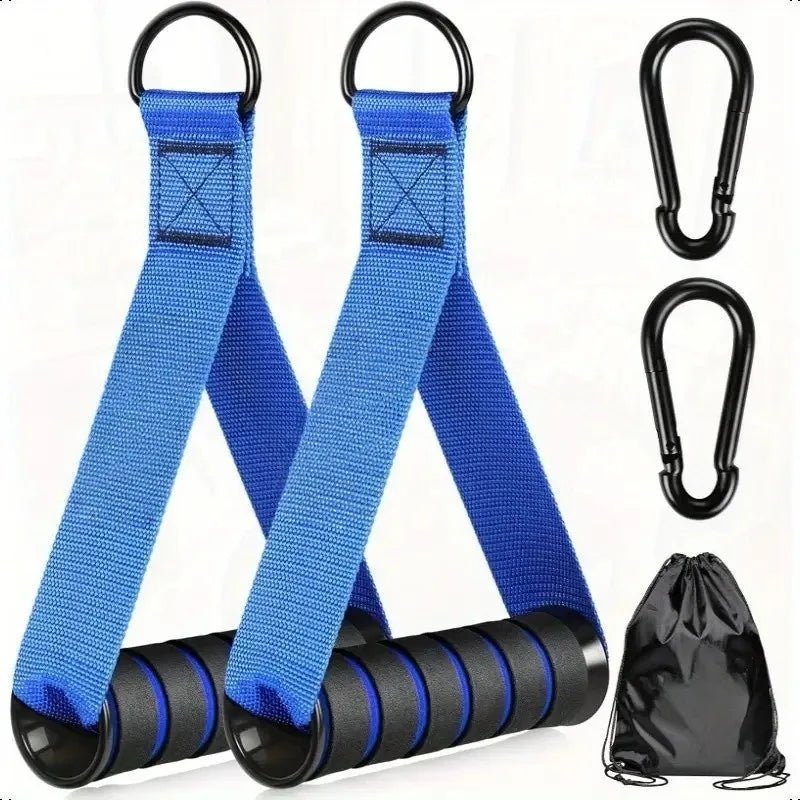Poignées de gymnastique en métal avec anneau en D, poignée d'entraînement robuste avec crochet, équipement de Fitness pour bandes d'exercice - FATAONPoignées de gymnastique en métal avec anneau en D, poignée d'entraînement robuste avec crochet, équipement de Fitness pour bandes d'exerciceFitness & SportFATAON