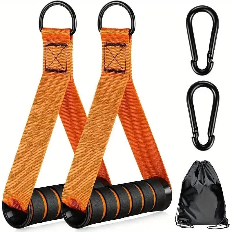 Poignées de gymnastique en métal avec anneau en D, poignée d'entraînement robuste avec crochet, équipement de Fitness pour bandes d'exercice - FATAONPoignées de gymnastique en métal avec anneau en D, poignée d'entraînement robuste avec crochet, équipement de Fitness pour bandes d'exerciceFitness & SportFATAON