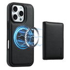 Portefeuille porte-cartes support magnétique pour iPhone 16 15 14 13 12 Pro Max S25 S24 Ultra cuir Fiber de carbone Texture poche pour Magsafe - FATAONPortefeuille porte-cartes support magnétique pour iPhone 16 15 14 13 12 Pro Max S25 S24 Ultra cuir Fiber de carbone Texture poche pour MagsafeTechnologie IntelligenteFATAON