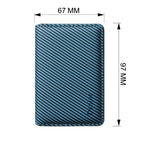 Portefeuille porte-cartes support magnétique pour iPhone 16 15 14 13 12 Pro Max S25 S24 Ultra cuir Fiber de carbone Texture poche pour Magsafe - FATAONPortefeuille porte-cartes support magnétique pour iPhone 16 15 14 13 12 Pro Max S25 S24 Ultra cuir Fiber de carbone Texture poche pour MagsafeTechnologie IntelligenteFATAON