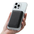 Portefeuille porte-cartes support magnétique pour iPhone 16 15 14 13 12 Pro Max S25 S24 Ultra cuir Fiber de carbone Texture poche pour Magsafe - FATAONPortefeuille porte-cartes support magnétique pour iPhone 16 15 14 13 12 Pro Max S25 S24 Ultra cuir Fiber de carbone Texture poche pour MagsafeTechnologie IntelligenteFATAON