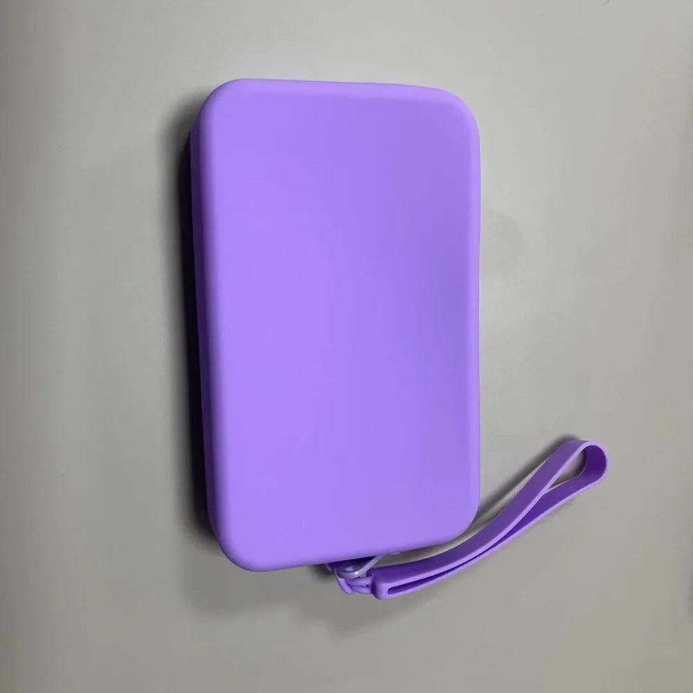 Portefeuille rectangulaire en Silicone, sac de rangement peu encombrant, sacs à main de transport multifonctions, sacs mobiles pour pièces de monnaie pour hommes et femmes - FATAONPortefeuille rectangulaire en Silicone, sac de rangement peu encombrant, sacs à main de transport multifonctions, sacs mobiles pour pièces de monnaie pour hommes et femmesMode FemmeFATAON