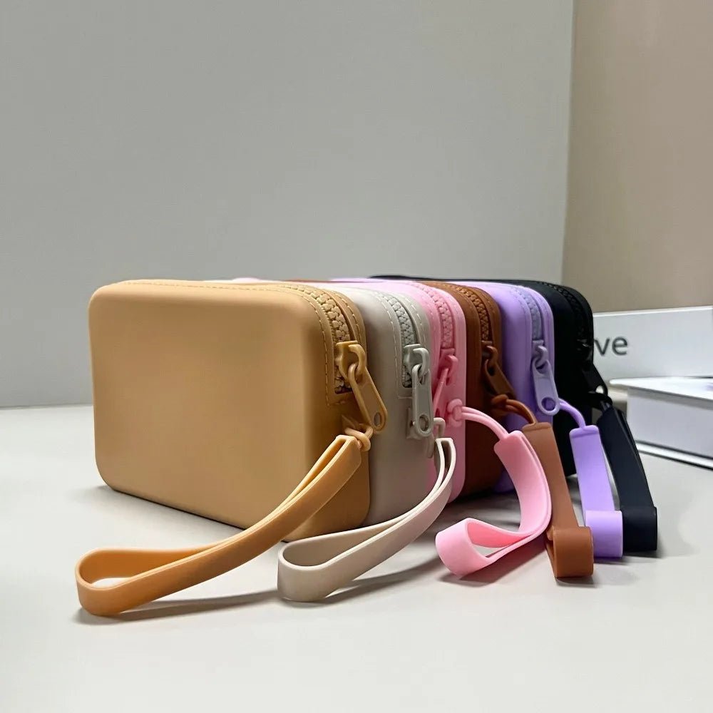 Portefeuille rectangulaire en Silicone, sac de rangement peu encombrant, sacs à main de transport multifonctions, sacs mobiles pour pièces de monnaie pour hommes et femmes - FATAONPortefeuille rectangulaire en Silicone, sac de rangement peu encombrant, sacs à main de transport multifonctions, sacs mobiles pour pièces de monnaie pour hommes et femmesMode FemmeFATAON