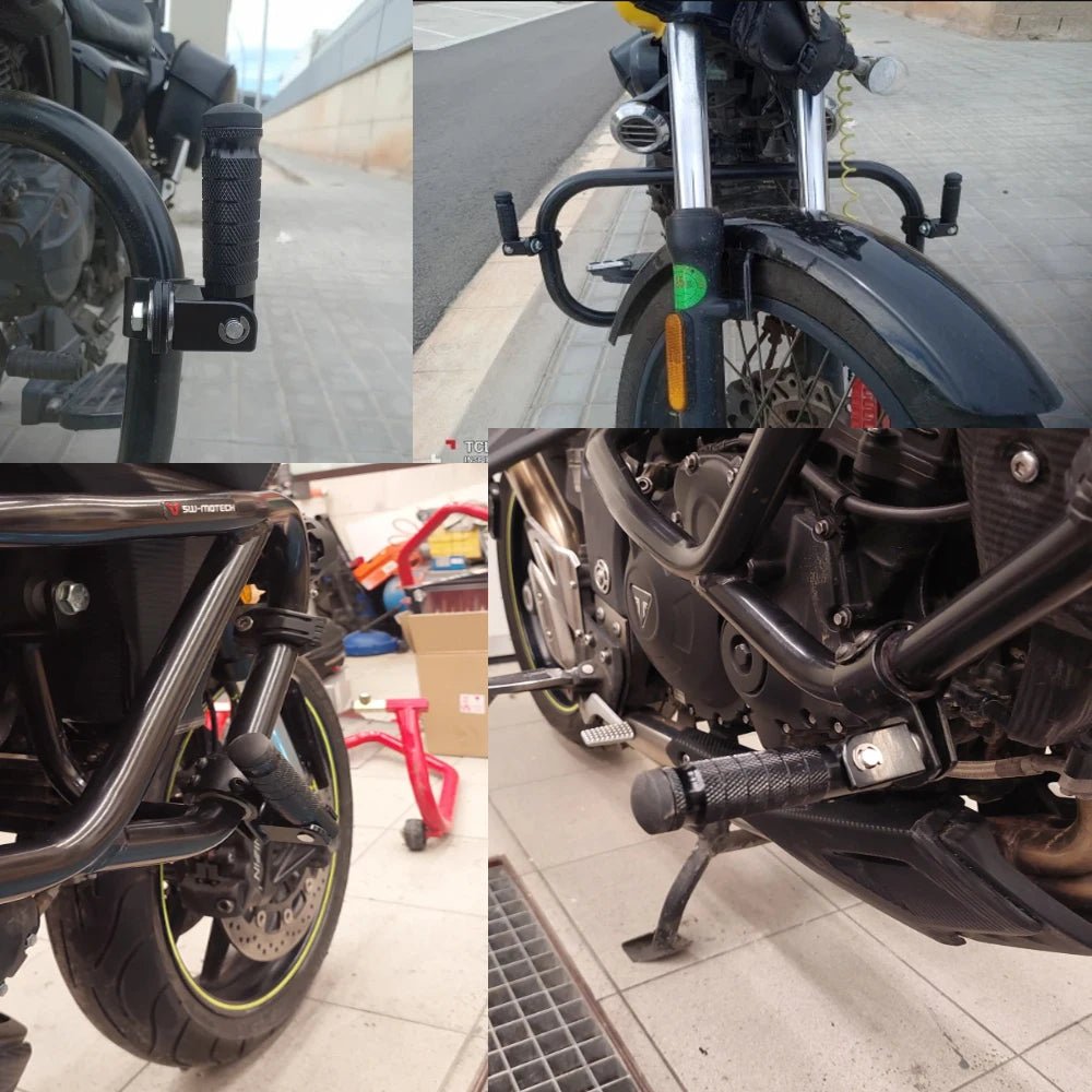 POUR CFMOTO CF 800MT 650MT MT800 MT 650 800 MT accessoires de motocicleta estriberas avant de carretera abrazaderas de repos - FATAONPOUR CFMOTO CF 800MT 650MT MT800 MT 650 800 MT accessoires de motocicleta estriberas avant de carretera abrazaderas de reposAccessoires MotoFATAON