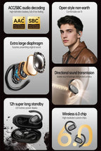 [Produit authentique officiel Acer] Casque Bluetooth sans fil Ohr553 Conception à crochet d'oreille Ows Appels haute définition Utilisation confortable pour le sport et la course Compatible avec les téléphones mobiles, ta - FATAON[Produit authentique officiel Acer] Casque Bluetooth sans fil Ohr553 Conception à crochet d'oreille Ows Appels haute définition Utilisation confortable pour le sport et la course Compatible avec les téléphones mobiles, taSon & AudioFATAON