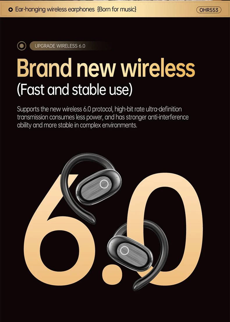 [Produit authentique officiel Acer] Casque Bluetooth sans fil Ohr553 Conception à crochet d'oreille Ows Appels haute définition Utilisation confortable pour le sport et la course Compatible avec les téléphones mobiles, ta - FATAON[Produit authentique officiel Acer] Casque Bluetooth sans fil Ohr553 Conception à crochet d'oreille Ows Appels haute définition Utilisation confortable pour le sport et la course Compatible avec les téléphones mobiles, taSon & AudioFATAON