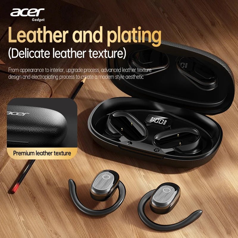 [Produit authentique officiel Acer] Casque Bluetooth sans fil Ohr553 Conception à crochet d'oreille Ows Appels haute définition Utilisation confortable pour le sport et la course Compatible avec les téléphones mobiles, ta - FATAON[Produit authentique officiel Acer] Casque Bluetooth sans fil Ohr553 Conception à crochet d'oreille Ows Appels haute définition Utilisation confortable pour le sport et la course Compatible avec les téléphones mobiles, taSon & AudioFATAON