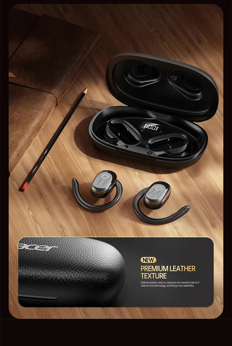 [Produit authentique officiel Acer] Casque Bluetooth sans fil Ohr553 Conception à crochet d'oreille Ows Appels haute définition Utilisation confortable pour le sport et la course Compatible avec les téléphones mobiles, ta - FATAON[Produit authentique officiel Acer] Casque Bluetooth sans fil Ohr553 Conception à crochet d'oreille Ows Appels haute définition Utilisation confortable pour le sport et la course Compatible avec les téléphones mobiles, taSon & AudioFATAON