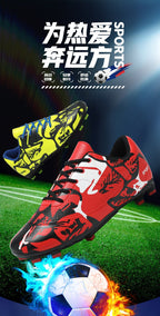 Professional Training Football Shoes Low-top Leather Spikes Football sneaker Low-top Youth Sneakers plus size Cross-border - FATAONProfessional Training Football Shoes Low-top Leather Spikes Football sneaker Low-top Youth Sneakers plus size Cross-borderFitness & SportFATAON