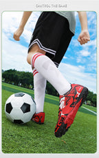 Professional Training Football Shoes Low-top Leather Spikes Football sneaker Low-top Youth Sneakers plus size Cross-border - FATAONProfessional Training Football Shoes Low-top Leather Spikes Football sneaker Low-top Youth Sneakers plus size Cross-borderFitness & SportFATAON