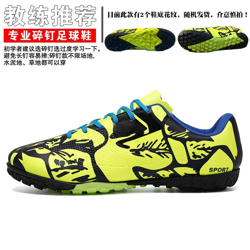 Professional Training Football Shoes Low-top Leather Spikes Football sneaker Low-top Youth Sneakers plus size Cross-border - FATAONProfessional Training Football Shoes Low-top Leather Spikes Football sneaker Low-top Youth Sneakers plus size Cross-borderFitness & SportFATAON