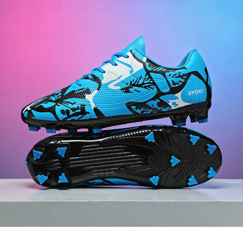 Professional Training Football Shoes Low-top Leather Spikes Football sneaker Low-top Youth Sneakers plus size Cross-border - FATAONProfessional Training Football Shoes Low-top Leather Spikes Football sneaker Low-top Youth Sneakers plus size Cross-borderFitness & SportFATAON