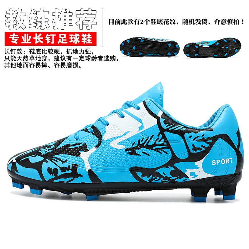 Professional Training Football Shoes Low-top Leather Spikes Football sneaker Low-top Youth Sneakers plus size Cross-border - FATAONProfessional Training Football Shoes Low-top Leather Spikes Football sneaker Low-top Youth Sneakers plus size Cross-borderFitness & SportFATAON