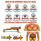 Push - Up Board Set Portable Multifunctional Push - Up Bar Foldable Fitness Equipment for Chest Abdomen Arms/Back Training - Fix & GoPush - Up Board Set Portable Multifunctional Push - Up Bar Foldable Fitness Equipment for Chest Abdomen Arms/Back TrainingFix & Go