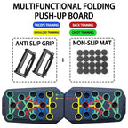 Push - Up Board Set Portable Multifunctional Push - Up Bar Foldable Fitness Equipment for Chest Abdomen Arms/Back Training - Fix & GoPush - Up Board Set Portable Multifunctional Push - Up Bar Foldable Fitness Equipment for Chest Abdomen Arms/Back TrainingFix & Go