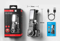 Q18 Desktop Following the shooting Mode Gimbal Stabilizer Selfie Stick Tripod with Fill Light for iPhone Cell Phone Smartphone - Fix & GoQ18 Desktop Following the shooting Mode Gimbal Stabilizer Selfie Stick Tripod with Fill Light for iPhone Cell Phone SmartphoneVidéo & PhotoFix & Go