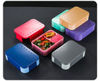 Qijia European Cross-Border Children's Mini Lunch Box Microwaveable Student Compartment Sealed Lunch Box Snack Box - FATAONQijia European Cross-Border Children's Mini Lunch Box Microwaveable Student Compartment Sealed Lunch Box Snack BoxSolutions MaisonFATAON