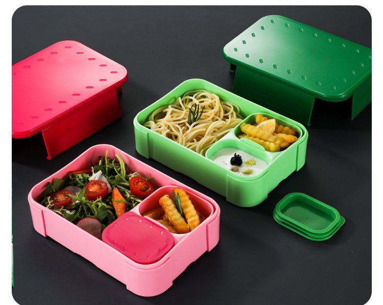 Qijia European Cross-Border Children's Mini Lunch Box Microwaveable Student Compartment Sealed Lunch Box Snack Box - FATAONQijia European Cross-Border Children's Mini Lunch Box Microwaveable Student Compartment Sealed Lunch Box Snack BoxSolutions MaisonFATAON