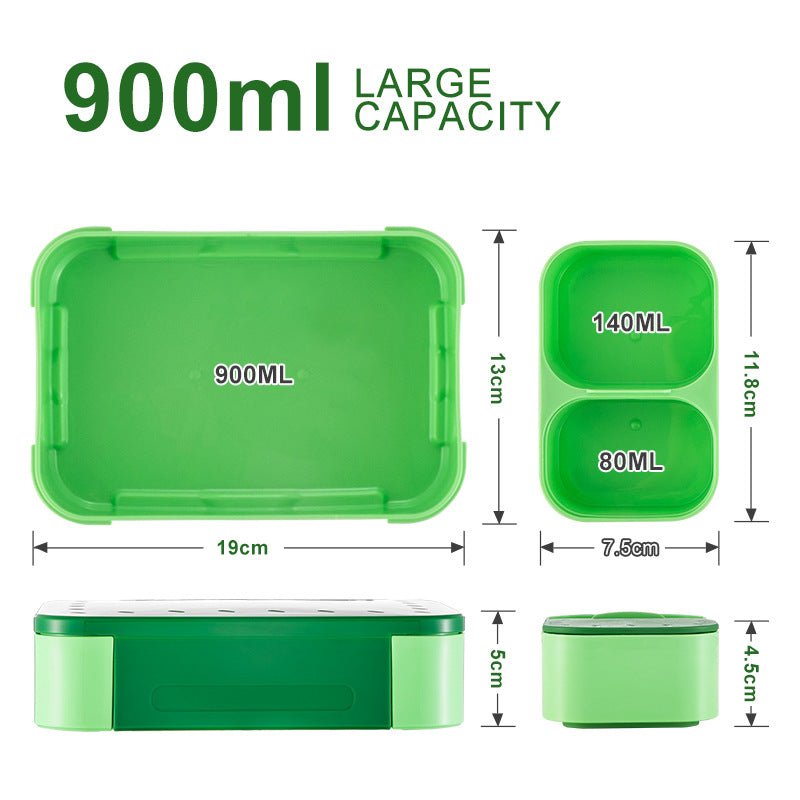 Qijia European Cross-Border Children's Mini Lunch Box Microwaveable Student Compartment Sealed Lunch Box Snack Box - FATAONQijia European Cross-Border Children's Mini Lunch Box Microwaveable Student Compartment Sealed Lunch Box Snack BoxSolutions MaisonFATAON