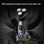 Rasoir électrique flottant 3D pour hommes avec affichage LED, chargement de type C, lames en acier inoxydable, cadeau parfait pour papa ou petit ami - FATAONRasoir électrique flottant 3D pour hommes avec affichage LED, chargement de type C, lames en acier inoxydable, cadeau parfait pour papa ou petit amiBeauté HommeFATAON
