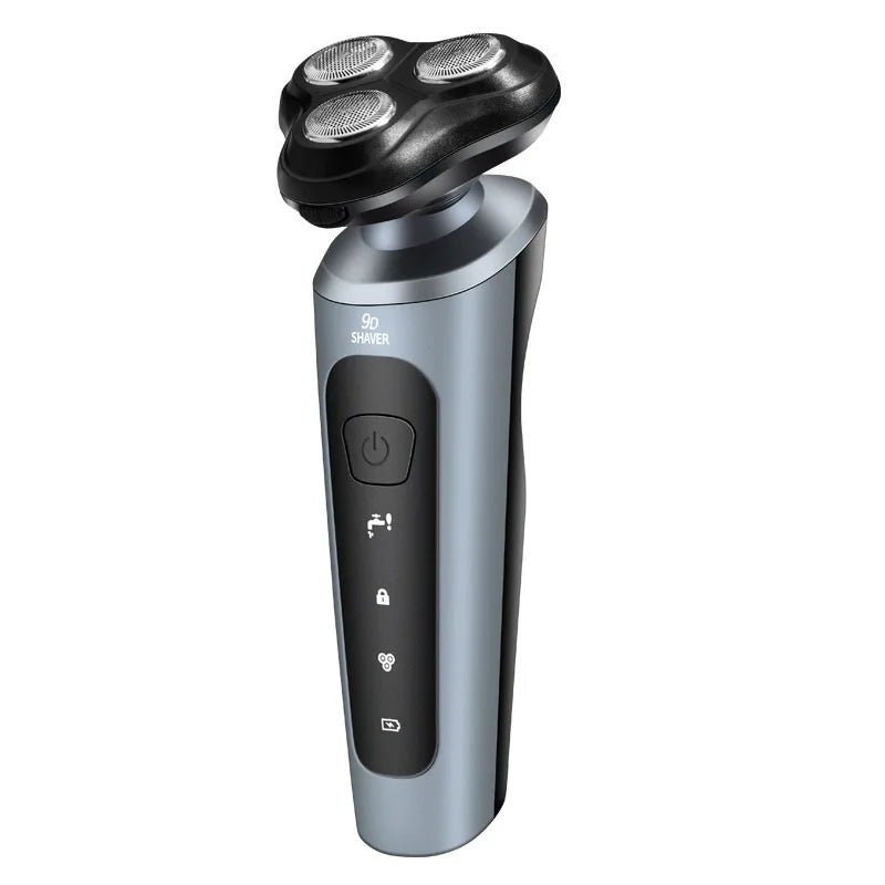 Rasoir Rechargeable Intelligent pour hommes rasoir à barbe humide/sec ABS Tondeuse dissolvant barbe rasoir Rechargeable pour peau lisse - FATAONRasoir Rechargeable Intelligent pour hommes rasoir à barbe humide/sec ABS Tondeuse dissolvant barbe rasoir Rechargeable pour peau lisseBeauté HommeFATAON