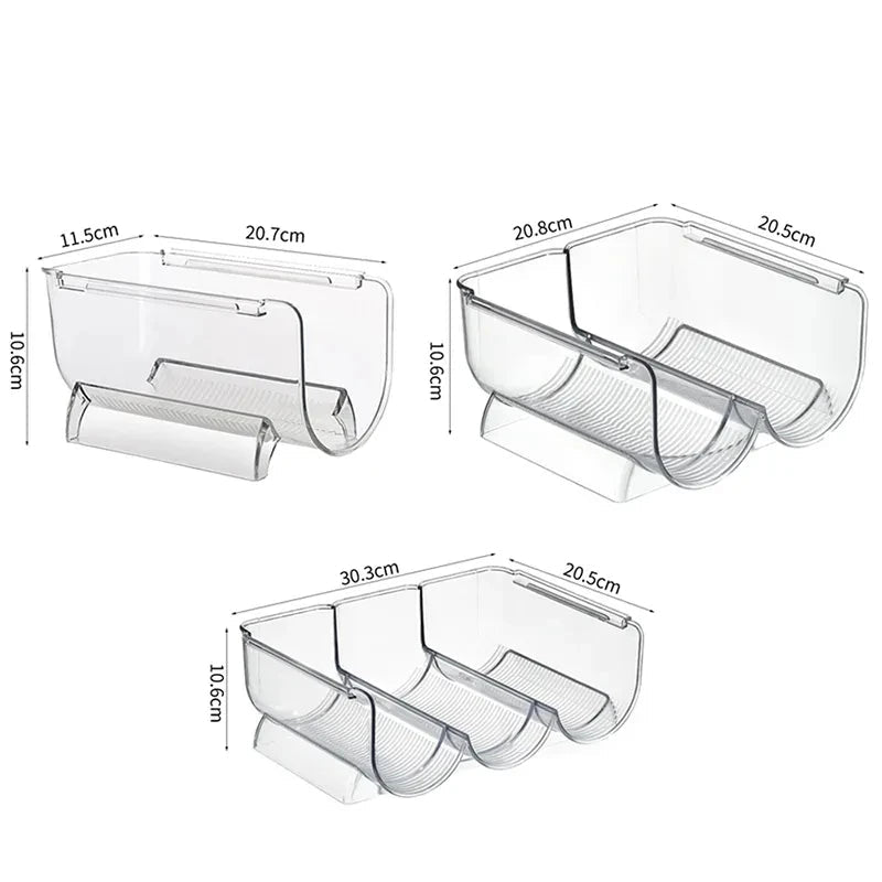 Réfrigérateur empilable pour rangement de bouteilles de vin, porte-bouteille T1, organisateur de cuisine - FATAONRéfrigérateur empilable pour rangement de bouteilles de vin, porte-bouteille T1, organisateur de cuisineSolutions MaisonFATAON