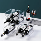 Réfrigérateur empilable pour rangement de bouteilles de vin, porte-bouteille T1, organisateur de cuisine - FATAONRéfrigérateur empilable pour rangement de bouteilles de vin, porte-bouteille T1, organisateur de cuisineSolutions MaisonFATAON