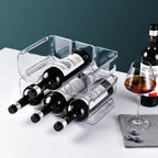 Réfrigérateur empilable pour rangement de bouteilles de vin, porte-bouteille T1, organisateur de cuisine - FATAONRéfrigérateur empilable pour rangement de bouteilles de vin, porte-bouteille T1, organisateur de cuisineSolutions MaisonFATAON