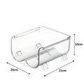 Réfrigérateur empilable pour rangement de bouteilles de vin, porte-bouteille T1, organisateur de cuisine - FATAONRéfrigérateur empilable pour rangement de bouteilles de vin, porte-bouteille T1, organisateur de cuisineSolutions MaisonFATAON