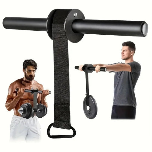 Renforceur de poignet et d'avant-bras en fer, bâton d'entraînement musculaire, équipement de force noir, taille universelle, équipement de sport de plein air - FATAONRenforceur de poignet et d'avant-bras en fer, bâton d'entraînement musculaire, équipement de force noir, taille universelle, équipement de sport de plein airFitness & SportFATAON