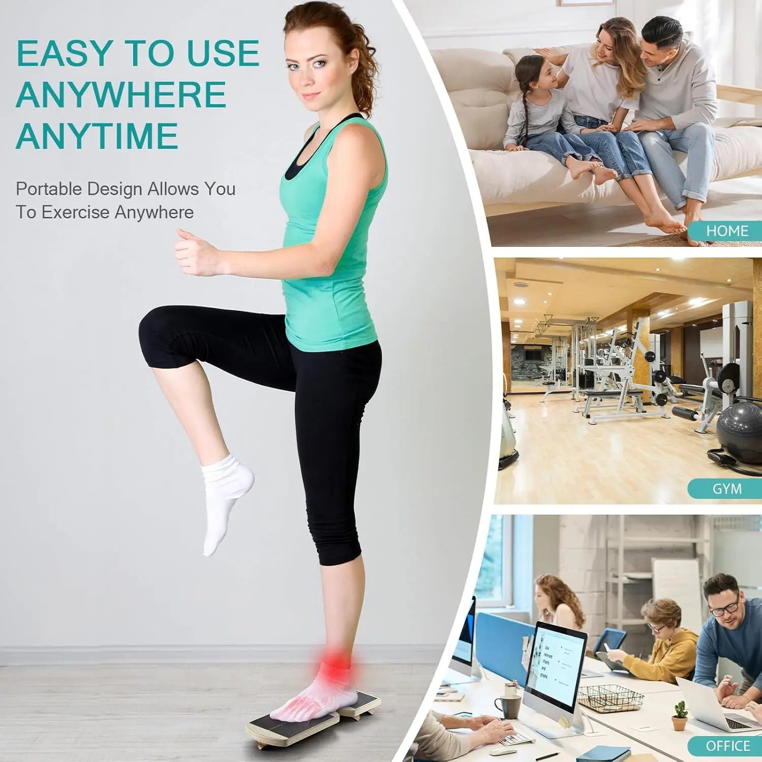 Renfort Cheville Ballet — Correcteur Posture, Stabilité & Entraînement Gym - FATAONRenfort Cheville Ballet — Correcteur Posture, Stabilité & Entraînement GymFitness & SportFATAON