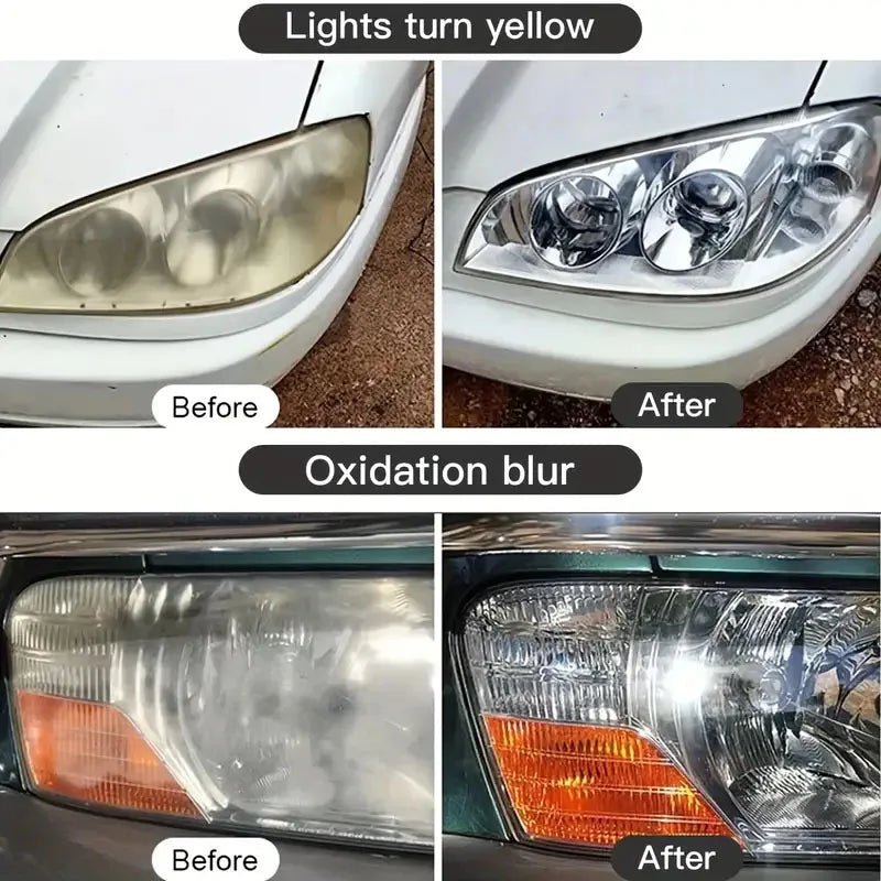 Restauration professionnelle des phares de voiture : élimine le jaunissement, l'oxydation et le brouillard – Nettoyage et entretien des feux avant et arrière automobiles - FATAONRestauration professionnelle des phares de voiture : élimine le jaunissement, l'oxydation et le brouillard – Nettoyage et entretien des feux avant et arrière automobilesAccessoire AutoFATAON
