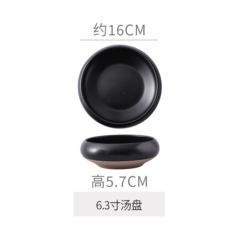 Retro Japanese Style Ceramic Bowl Creative Personality Household Rice Bowl Restaurant Special Snack Bowl Dessert Salad Bowl - FATAONRetro Japanese Style Ceramic Bowl Creative Personality Household Rice Bowl Restaurant Special Snack Bowl Dessert Salad BowlSolutions MaisonFATAON