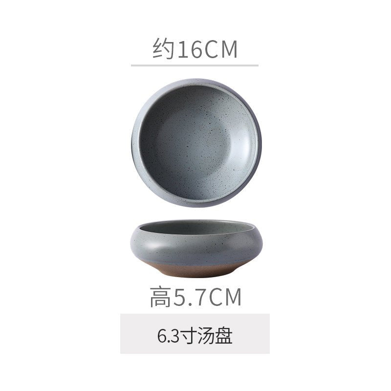 Retro Japanese Style Ceramic Bowl Creative Personality Household Rice Bowl Restaurant Special Snack Bowl Dessert Salad Bowl - FATAONRetro Japanese Style Ceramic Bowl Creative Personality Household Rice Bowl Restaurant Special Snack Bowl Dessert Salad BowlSolutions MaisonFATAON