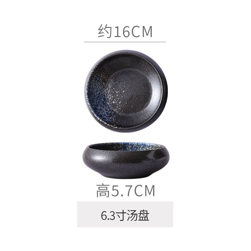 Retro Japanese Style Ceramic Bowl Creative Personality Household Rice Bowl Restaurant Special Snack Bowl Dessert Salad Bowl - FATAONRetro Japanese Style Ceramic Bowl Creative Personality Household Rice Bowl Restaurant Special Snack Bowl Dessert Salad BowlSolutions MaisonFATAON