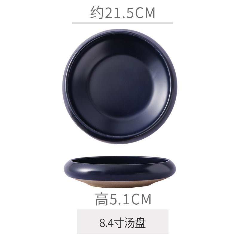 Retro Japanese Style Ceramic Bowl Creative Personality Household Rice Bowl Restaurant Special Snack Bowl Dessert Salad Bowl - FATAONRetro Japanese Style Ceramic Bowl Creative Personality Household Rice Bowl Restaurant Special Snack Bowl Dessert Salad BowlSolutions MaisonFATAON