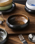 Retro Japanese Style Ceramic Bowl Creative Personality Household Rice Bowl Restaurant Special Snack Bowl Dessert Salad Bowl - FATAONRetro Japanese Style Ceramic Bowl Creative Personality Household Rice Bowl Restaurant Special Snack Bowl Dessert Salad BowlSolutions MaisonFATAON