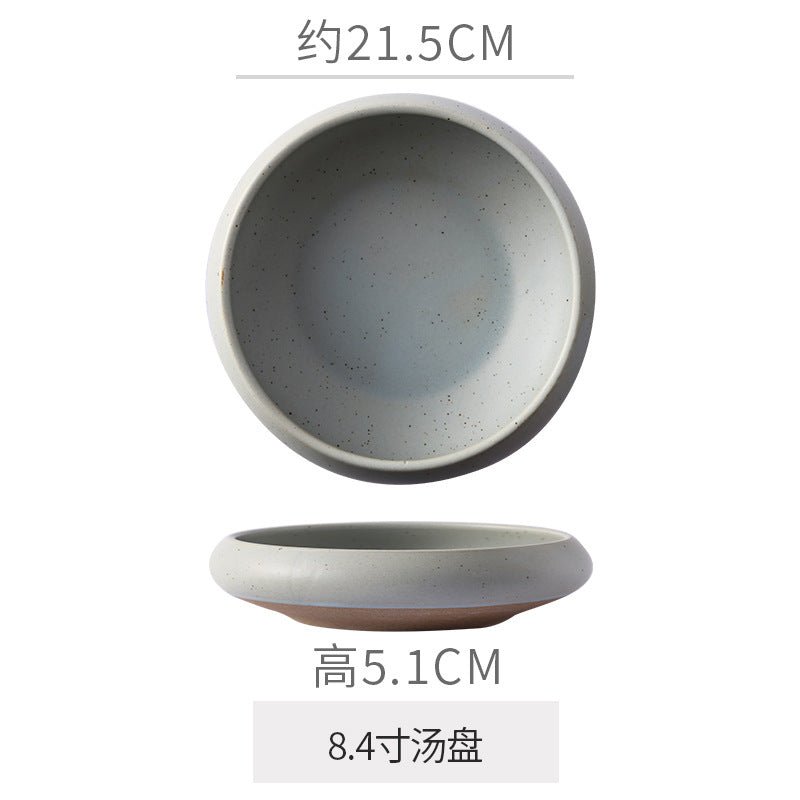 Retro Japanese Style Ceramic Bowl Creative Personality Household Rice Bowl Restaurant Special Snack Bowl Dessert Salad Bowl - FATAONRetro Japanese Style Ceramic Bowl Creative Personality Household Rice Bowl Restaurant Special Snack Bowl Dessert Salad BowlSolutions MaisonFATAON